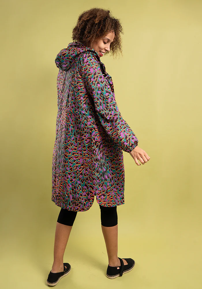 Multicolour Animal Print Popsy Coat - Image 6