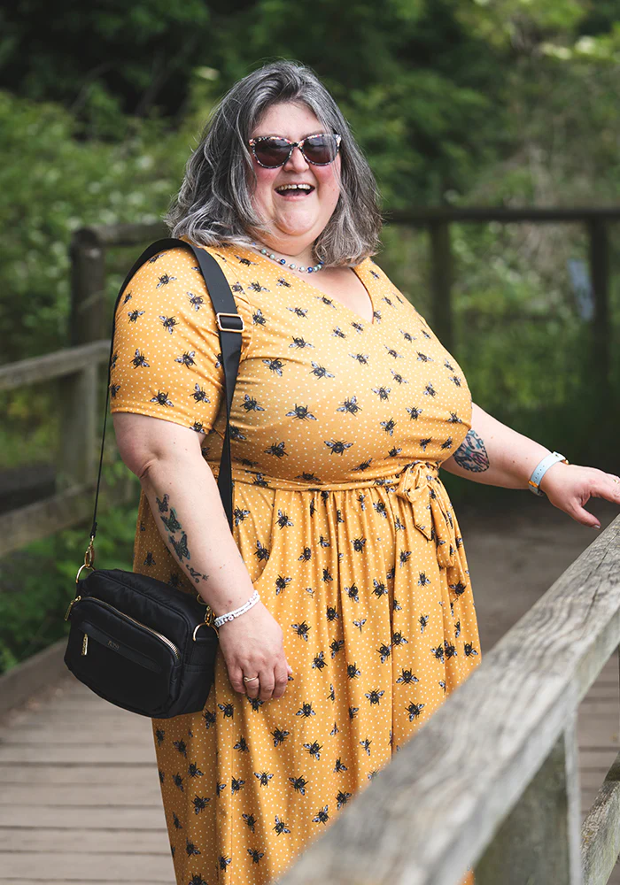 Black Cross Body Bag - Image 7