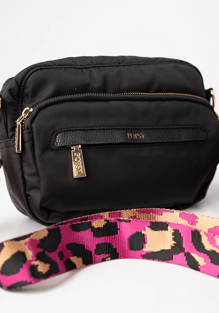 Black Cross Body Bag - Image 9