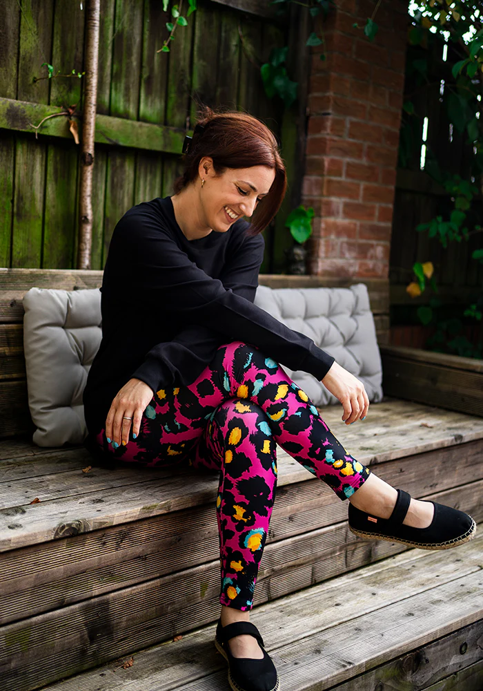 Black Longline Popsy Sweatshirt - Image 6