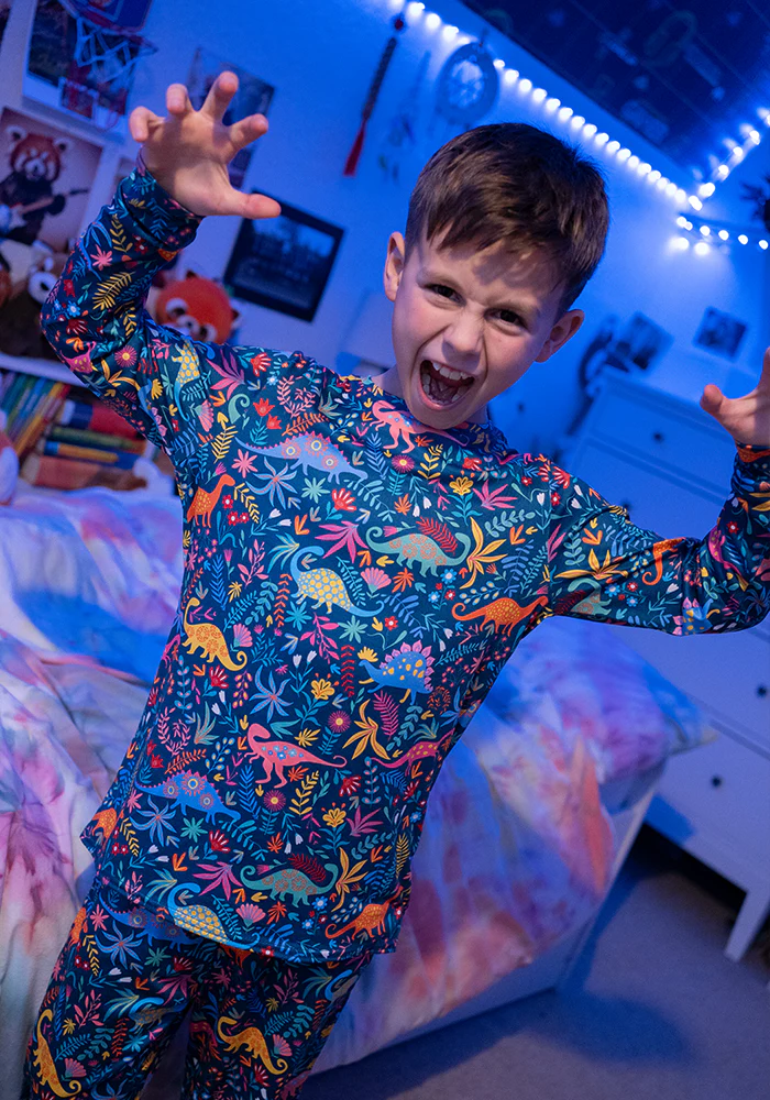 Children's Dinosaur Print Pyjama Set (Devon) - Image 3
