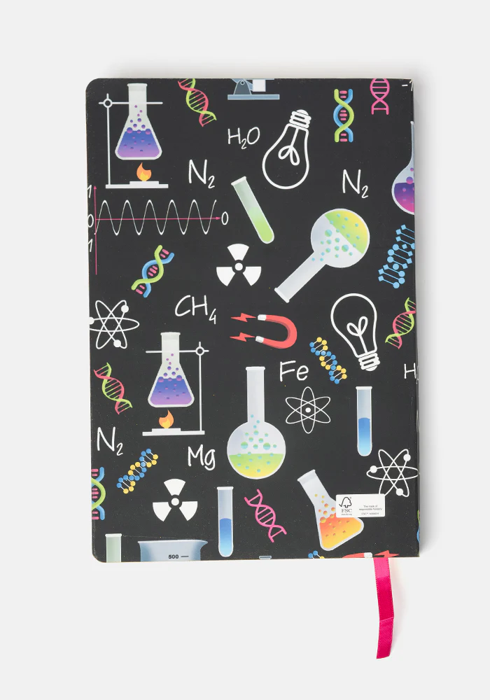 Cute Science Print Notebook - Colourful Quirky Journal Print - Image 6