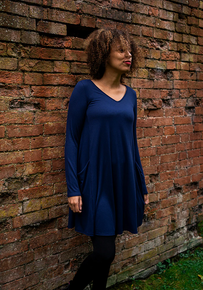 Dez Navy A Line Tunic - Image 5