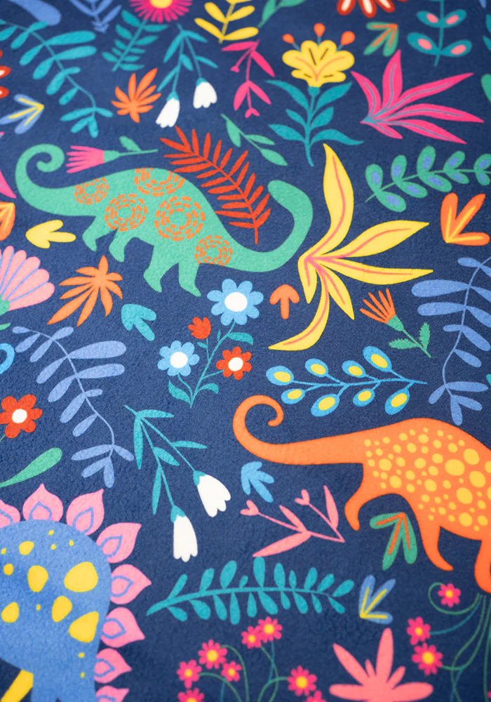 Dino Print Fleece Top - Image 5