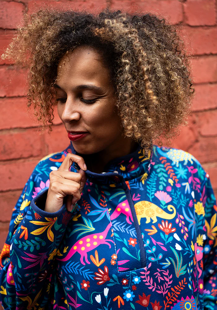 Dino Print Fleece Top - Image 6