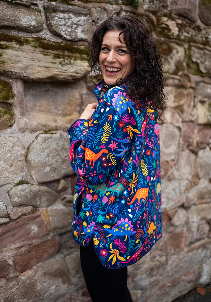 Dino Print Fleece Top - Image 9