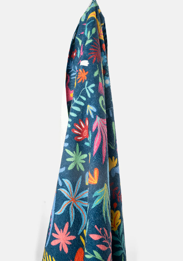 Large Dinosaur Blue Print Towel - Image 11