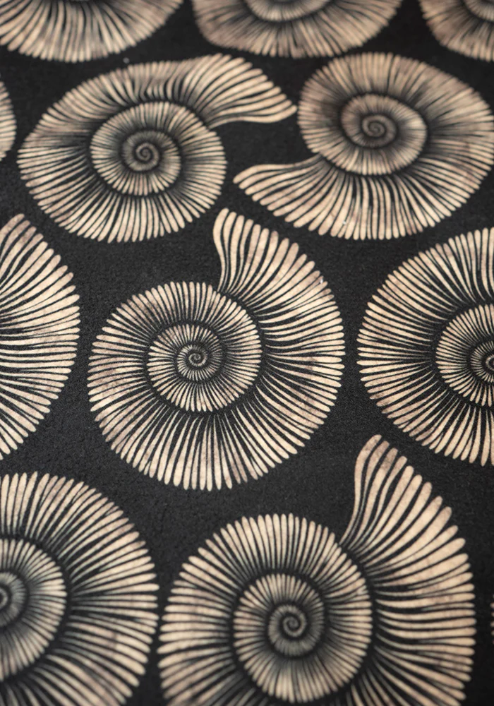 Fossil Print Fleece Top - Image 5