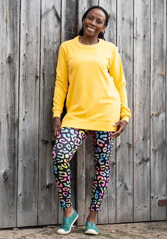 Heath Iridescent Animal Print Leggings - Image 3