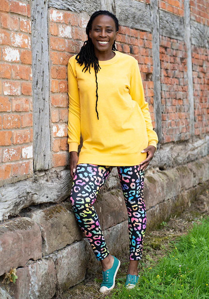 Heath Iridescent Animal Print Leggings - Image 4