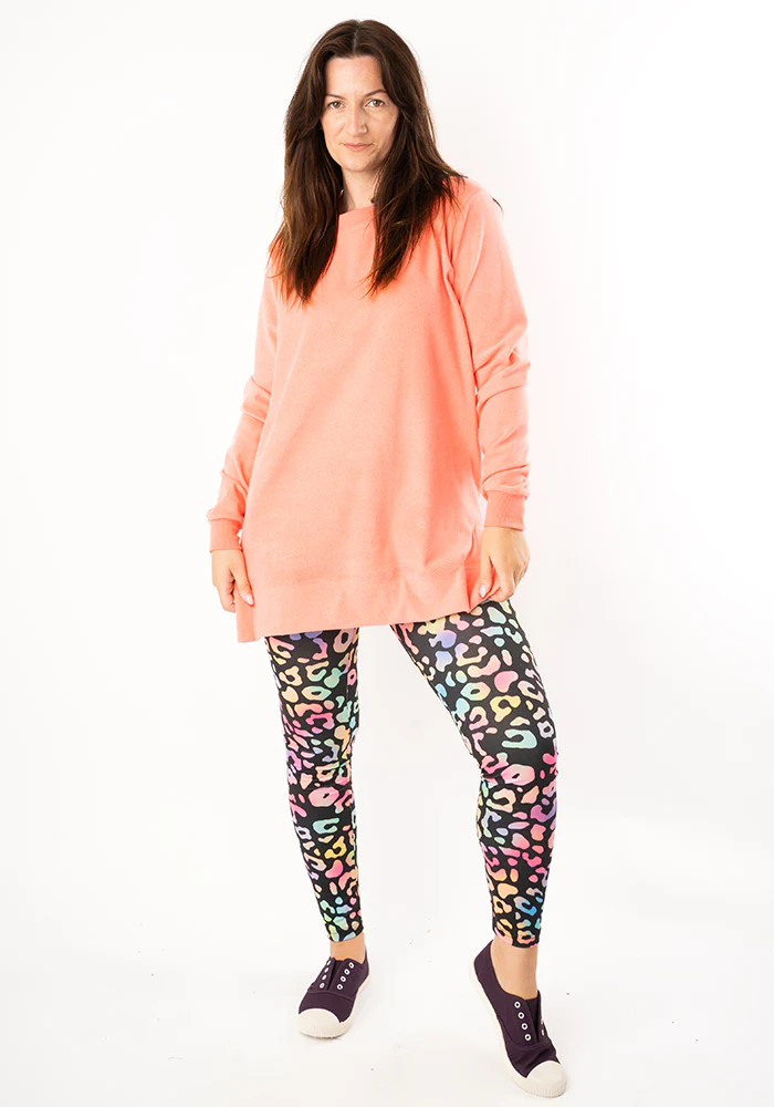 Heath Iridescent Animal Print Leggings - Image 6