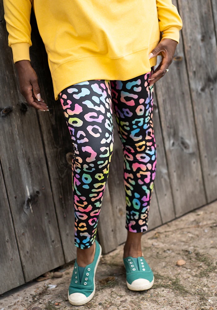 Heath Iridescent Animal Print Leggings - Image 7