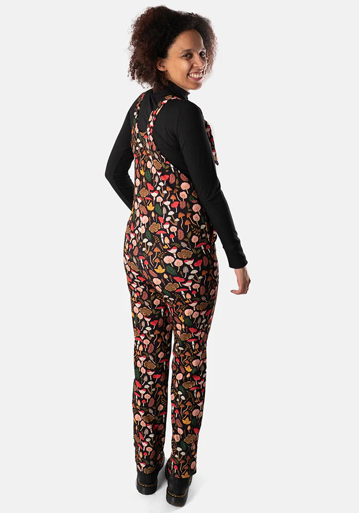 Jordan Mushroom & Toadstool Print Dungaree - Image 8