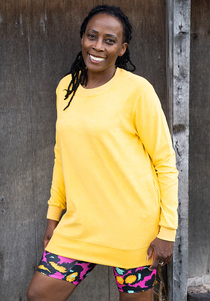 Kiva Pink Animal Print Cycling Shorts - Image 9