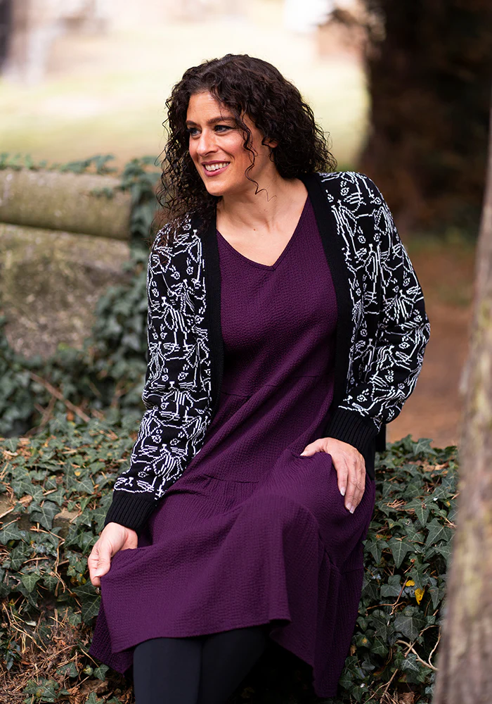 Linear Cats Cardigan - Image 5