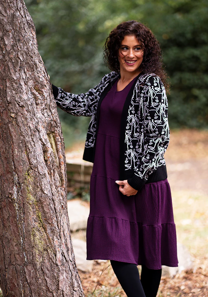 Linear Cats Cardigan - Image 7