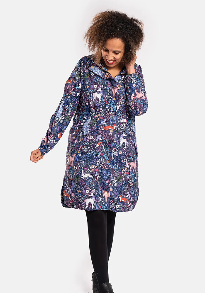 Magical Woodland Print Popsy Coat - Image 4