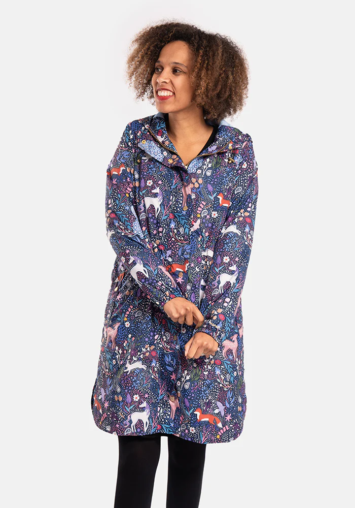 Magical Woodland Print Popsy Coat - Image 6