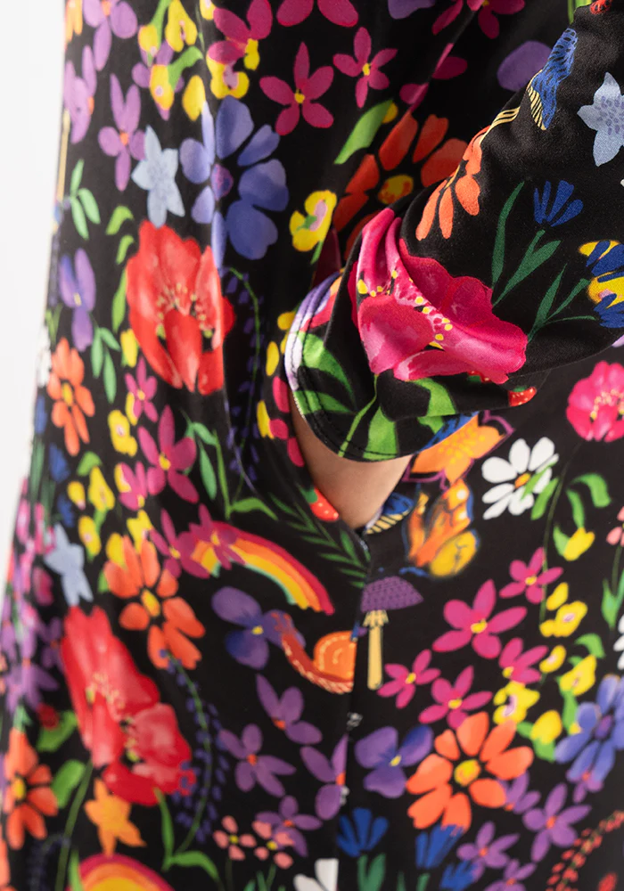 Mandy Rainbow Garden Print Nightshirt - Image 3