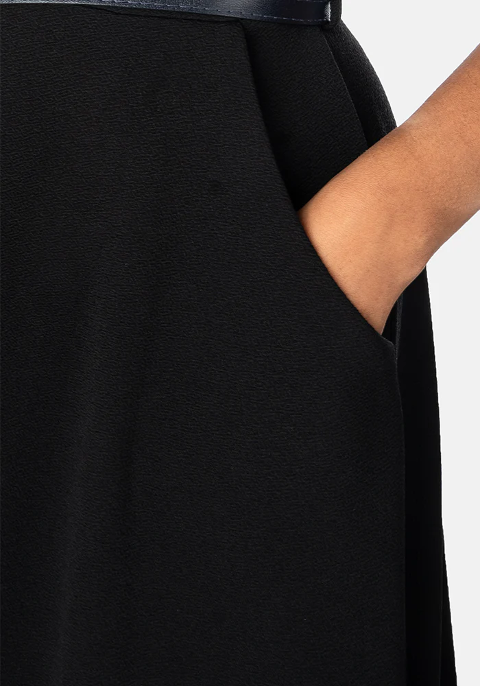 Marri Black Swing Dress - Image 4