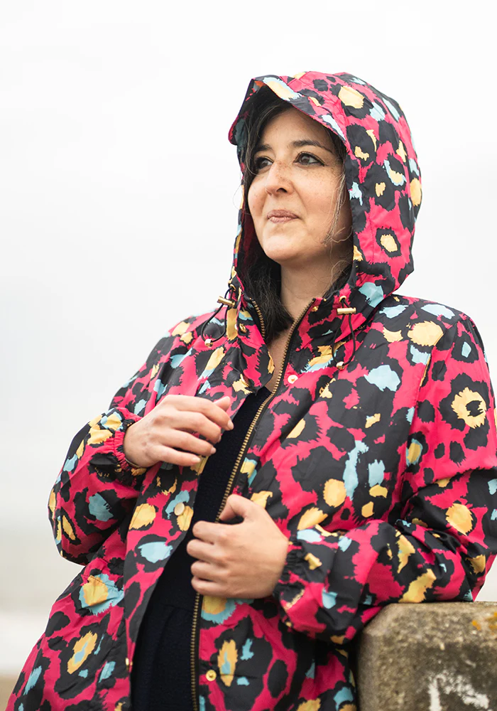 Pink Animal Print Popsy Coat - Image 5