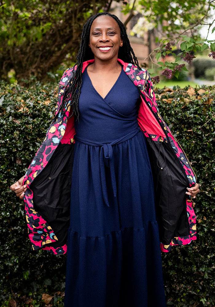 Pink Animal Print Popsy Coat - Image 9