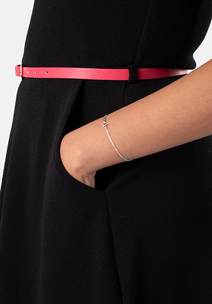 Prisha Black Pinafore - Image 3