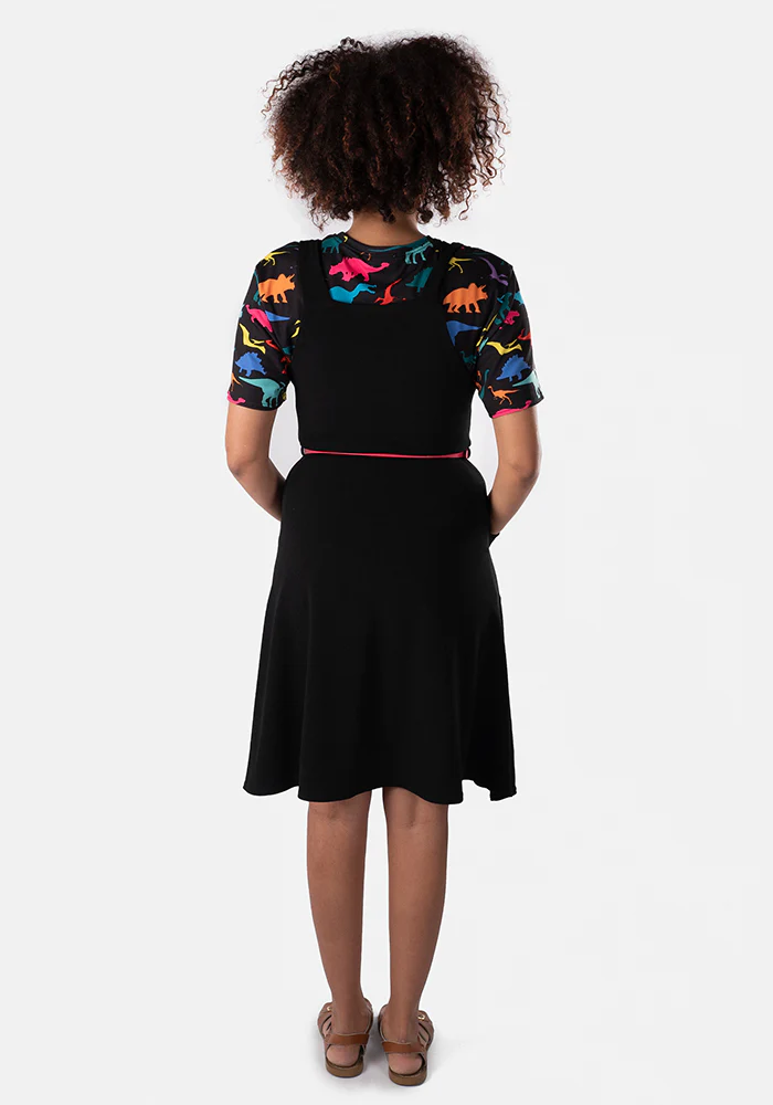 Prisha Black Pinafore - Image 8