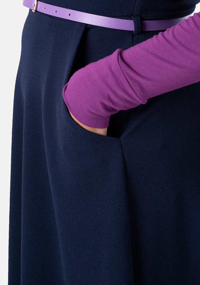 Prisha Navy Pinafore - Image 3