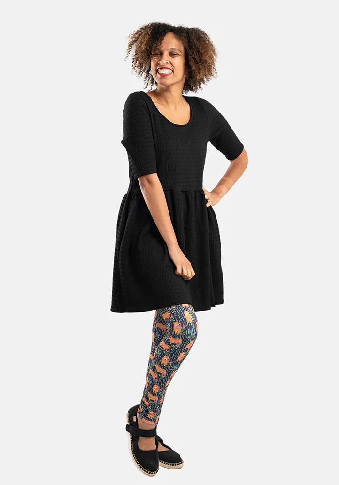 Rene Highland Cow Print Popsy Leggings - Image 4