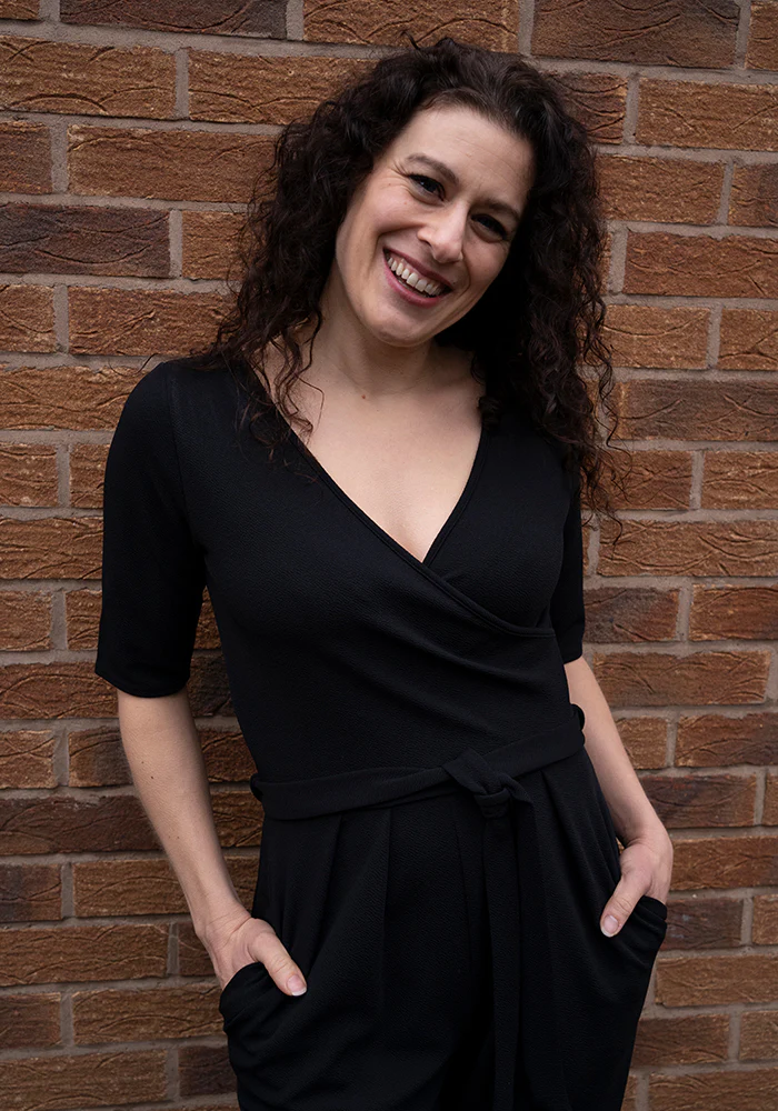 Sade Plain Black Full Length Jumpsuit - Image 7