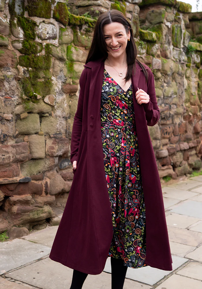 Zuri Elephant Paisley Print Midi Dress - Image 6